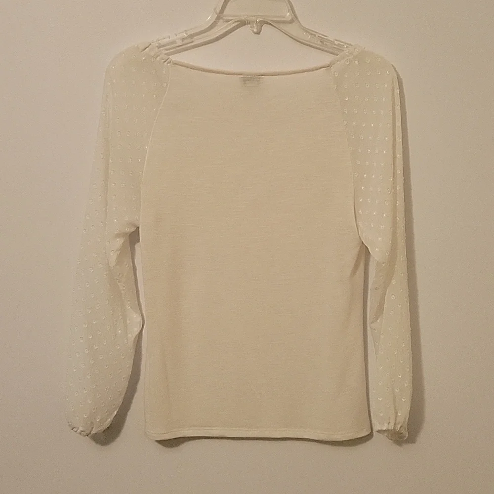 J. Crew white bodice